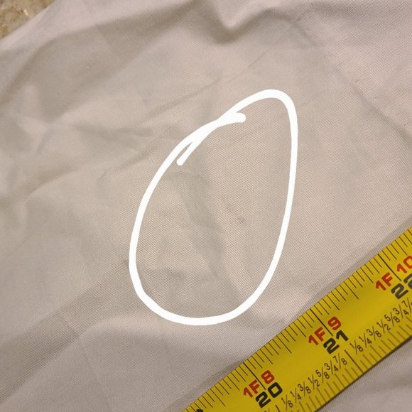 Vintage 1990s Briggs Ankle Comfort High Waist Mom Khaki Tan Women 12 Inseam 25" - Picture 10 of 12